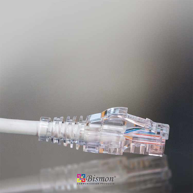 Modular Plug Color Clear boot for RJ45 Plug